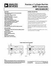 DataSheet ADXL203 pdf